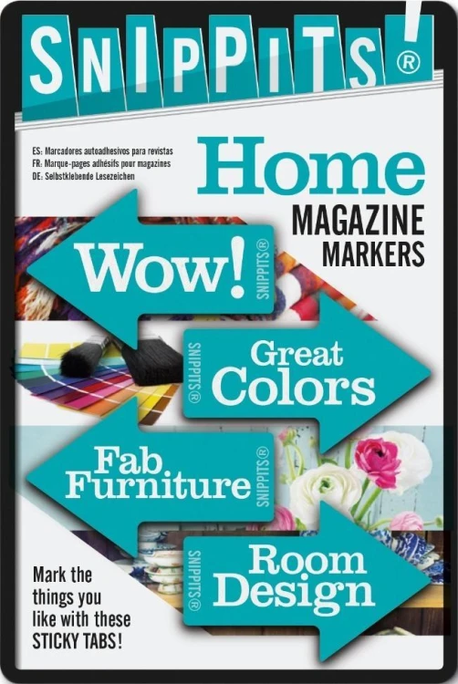 Snippits! Home znaczniki dom samoprzylepne, IF
