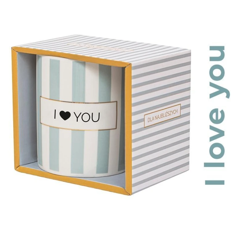 Kubek prezentowy I Love You, Be-Happy Gifts