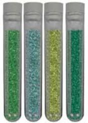Brokat zielony 6,5g 4szt, Dekor-Art-Serwis