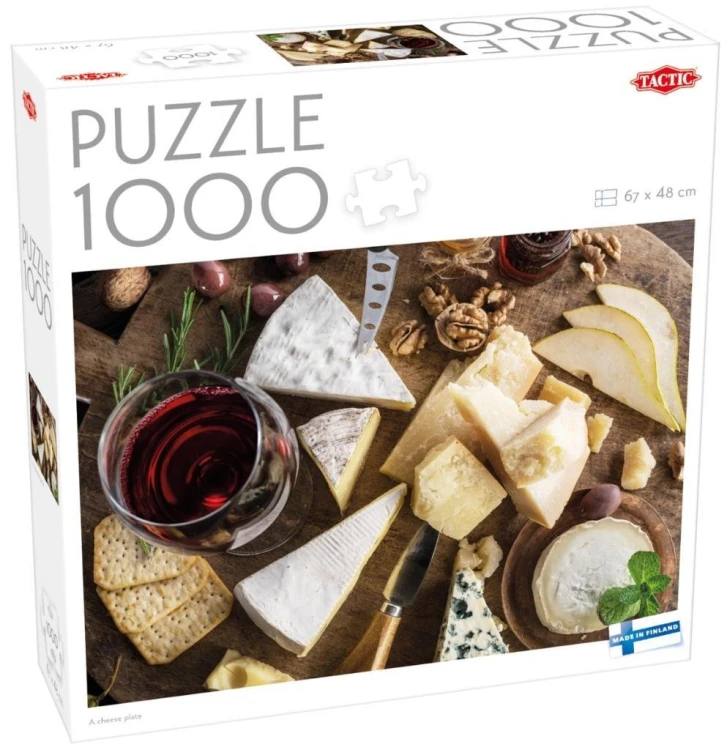 Puzzle 1000 A cheese plate, Tactic