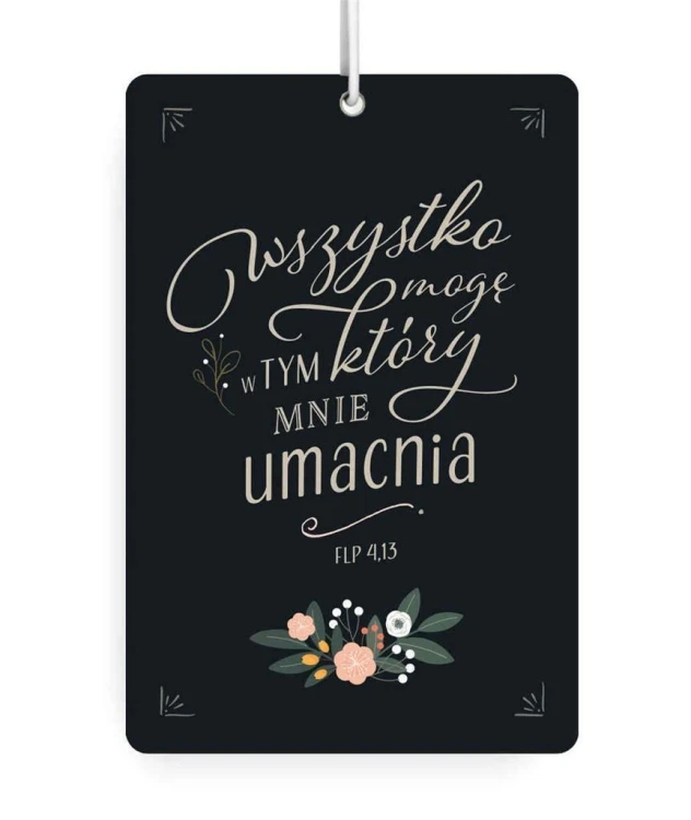 Zawieszka zapachowa - Wszystko mogę, Szaron