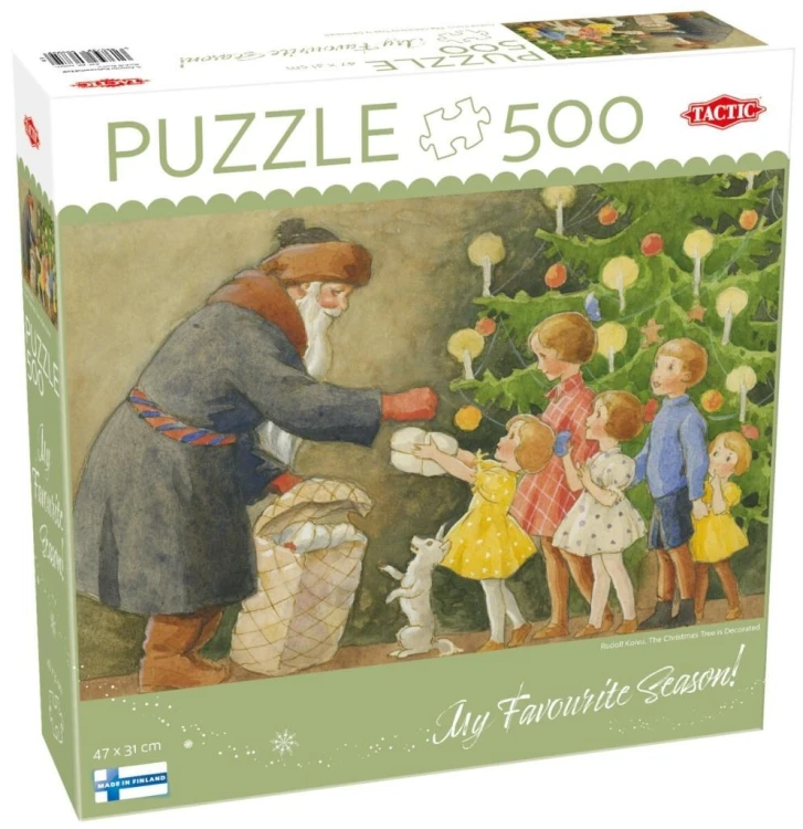 Puzzle 500 The Christmas Tree is Decorated, Tactic
