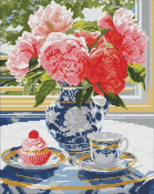Diamentowa mozaika - Słodka niespodzianka 40x50cm