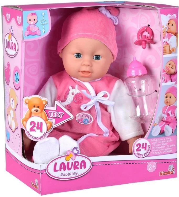Laura gaworząca 38 cm, Simba