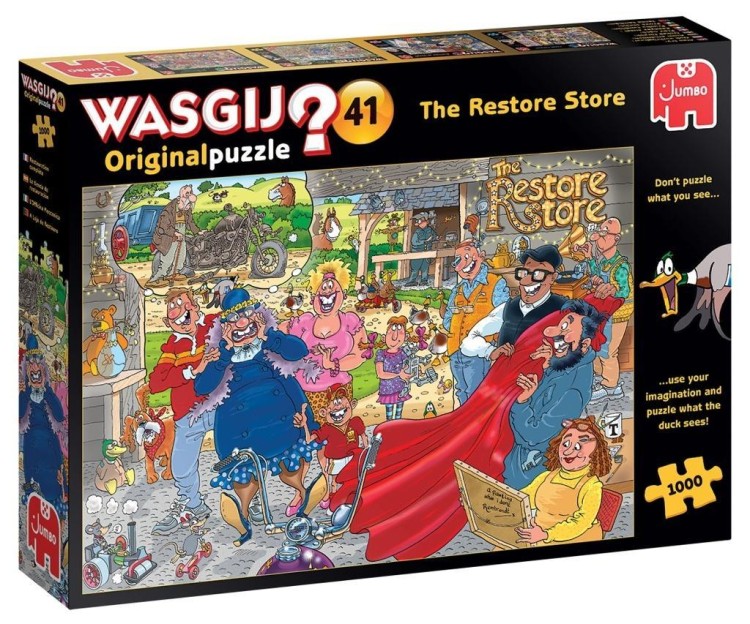 Puzzle 1000 Wasgij Original Renowacja, TM Toys