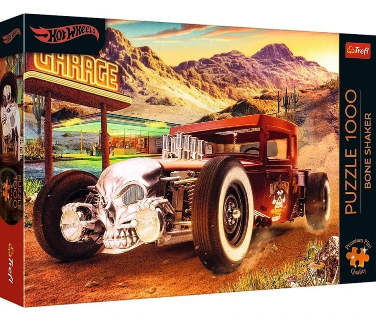 Puzzle 1000 Hot Wheels: Bone Shake TREFL, Trefl