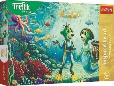 Puzzle 100 Magia głębin, Trefl