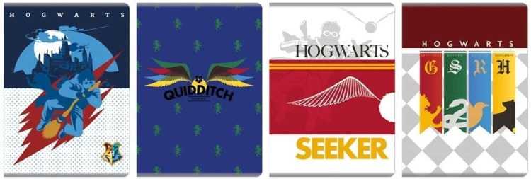 Zeszyt A5/60K kratka Harry Potter (5szt), Beniamin