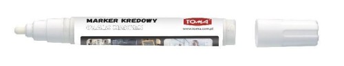 Marker kredowy 1,5 mm biały TOMA, TOMA