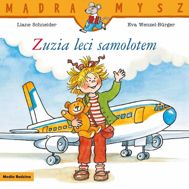 Mądra Mysz. Zuzia leci samolotem