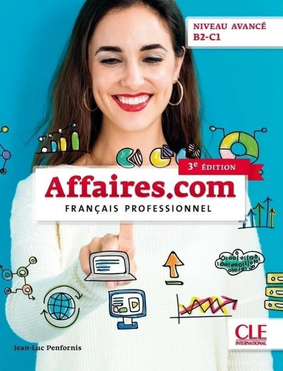 Affaires com 3 B2-C1 edycja podręcznik + DVD