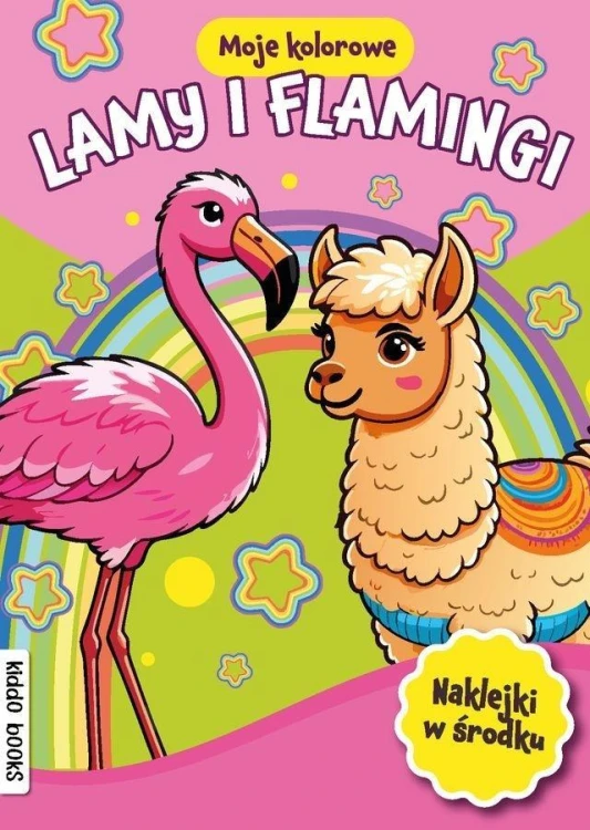Moje kolorowe. Lamy i flamingi, praca zbiorowa