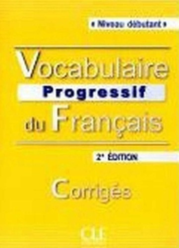 Vocabulaire progressif du Francais niveau debutant