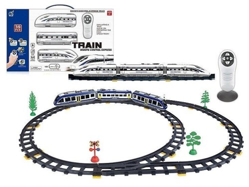 Kolejka na radio ze światłem i dźwiękiem 39el