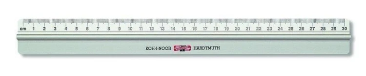Linijka 30cm metalowa z uchwytem, Koh-I-Noor