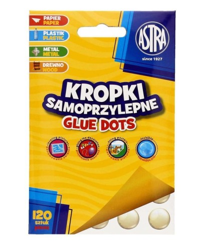Kropki samoprzylepne ASTRA, ASTRA papiernicze
