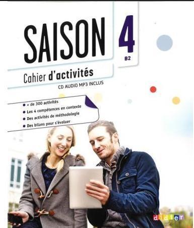 Saison 4 ćwiczenia + CD DIDIER, praca zbiorowa