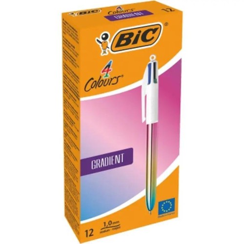 Długopis 4 Colours Gradient (12szt), BIC