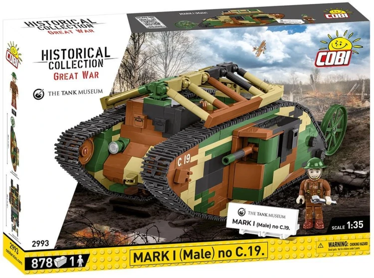 HC Mark I Male no C.19. The Tank Museum, Cobi