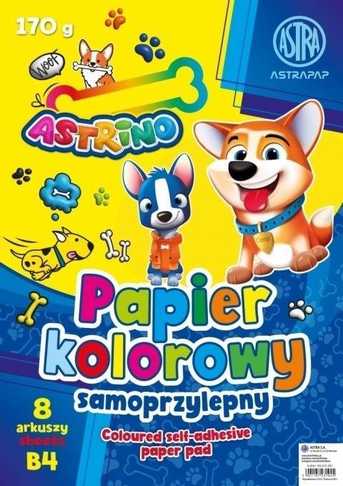 Zeszyt papierów kolorowych samoprzylepnyh (10szt)
