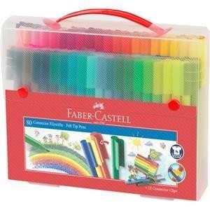 Flamastry Connector 80szt, Faber Castell