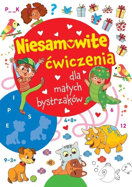 Niesamowite ćwiczenia dla małych bystrzaków Czerw.
