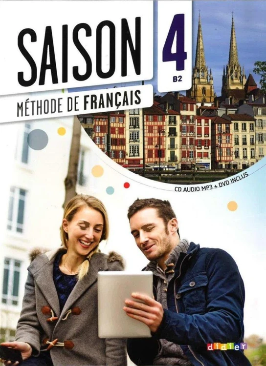 Saison 4 podręcznik+CD+DVD DIDIER, praca zbiorowa