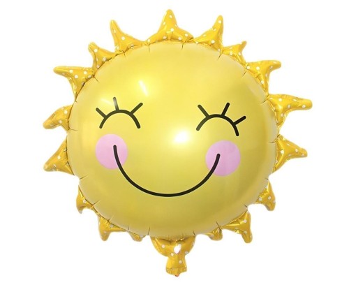 Balon foliowy Słońce 52x52cm