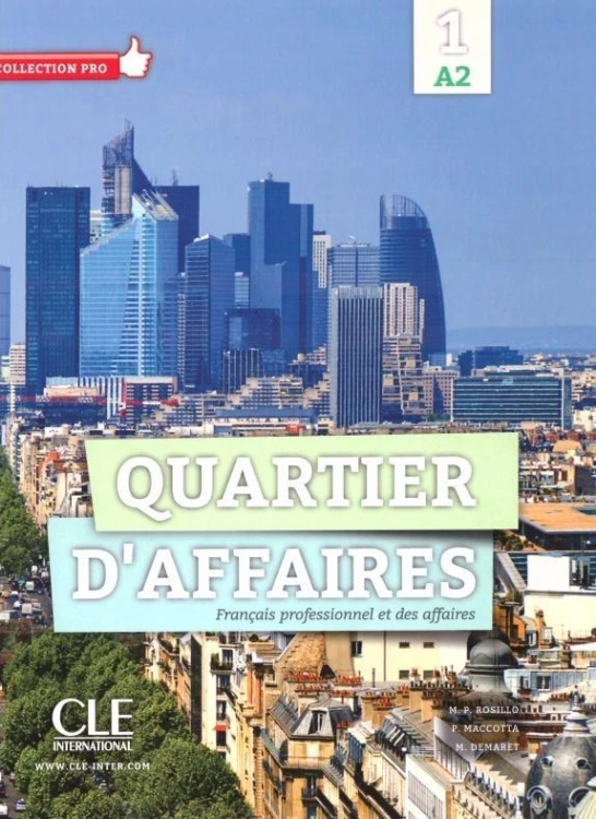 Quartier d'affaires 2 B1 podręcznik + DVD
