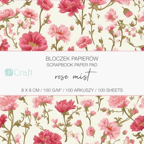 Bloczek papierów honey moch 8x8cm 100kartek