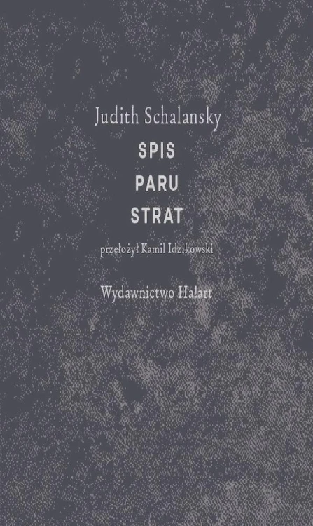 Spis paru strat, Judith Schalansky