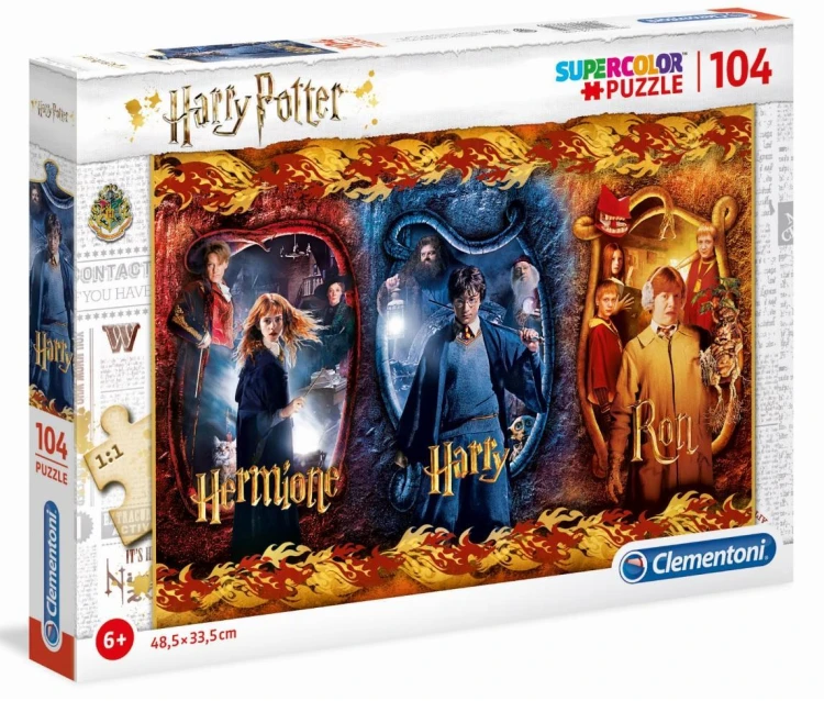 Puzzle 104 Super Kolor Harry Potter, Clementoni