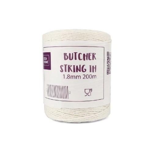 Sznurek wędliniarski ih 1.8mm 200m biały, IDEA