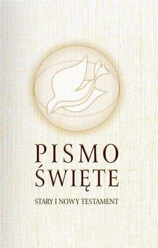 Pismo Święte ST i NT małe beż