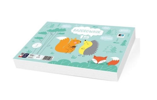 Bazgrownik A4 z szablonem, INTERDRUK