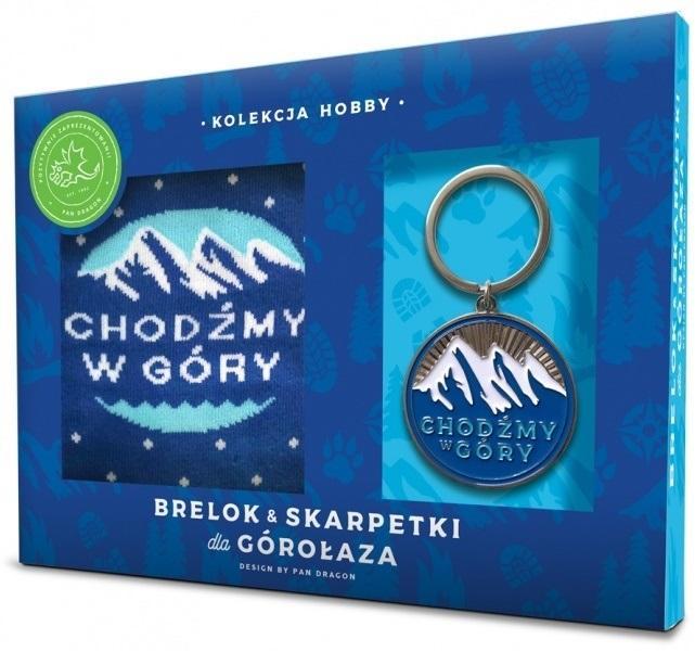 Zestaw brelok + skarpetki dla górołaza, Pan Dragon