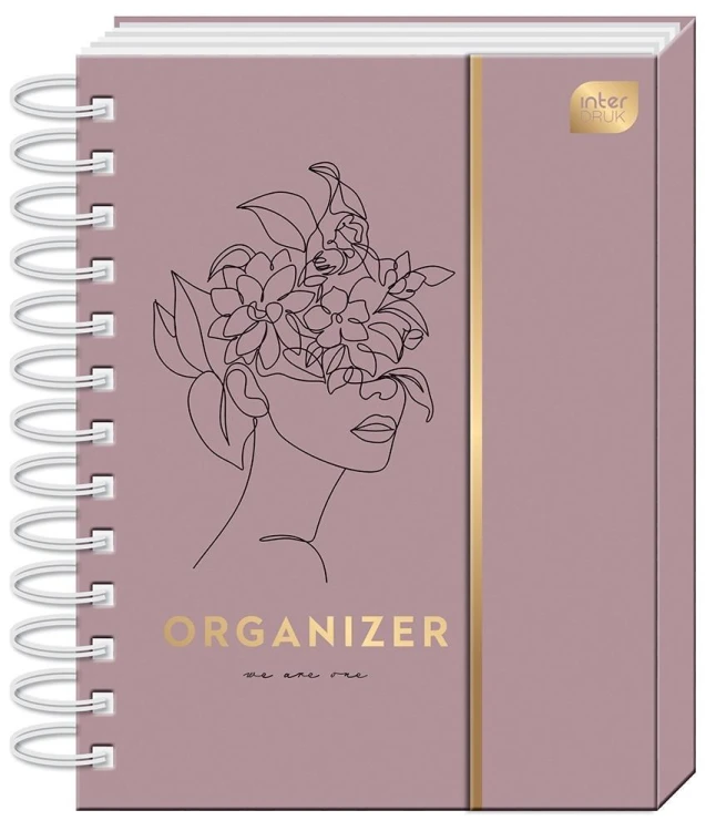 Organizer B6/105K na magnes Flower, INTERDRUK