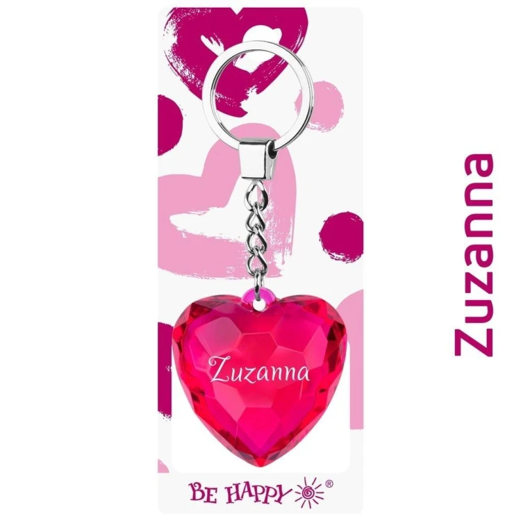 Brelok serce Zuzanna, Be-Happy Gifts