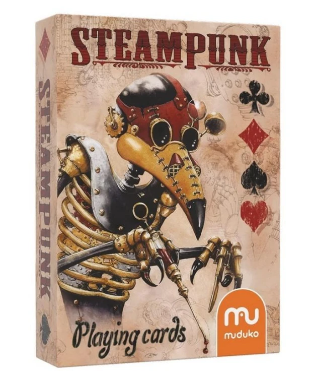Karty do gry Steampunk MUDUKO, Muduko