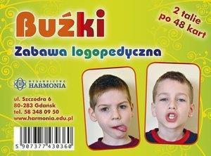 Buźki - zabawa logopedyczna, praca zbiorowa