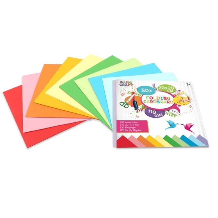 Składany papier 20x20cm 50 arkuszy, Grafix