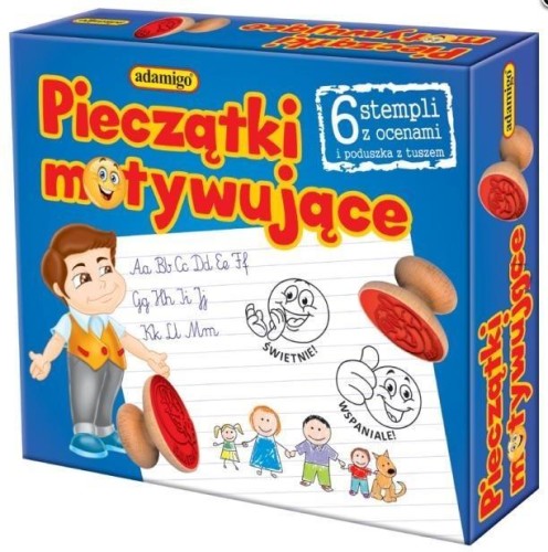 Pieczątki motywujące, Adamigo