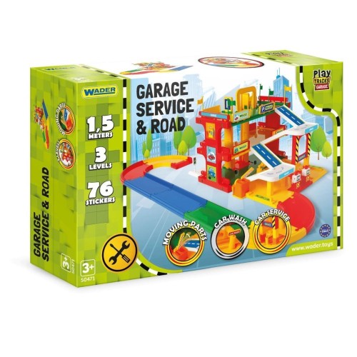 Garaż Serwis z drogą, WADER