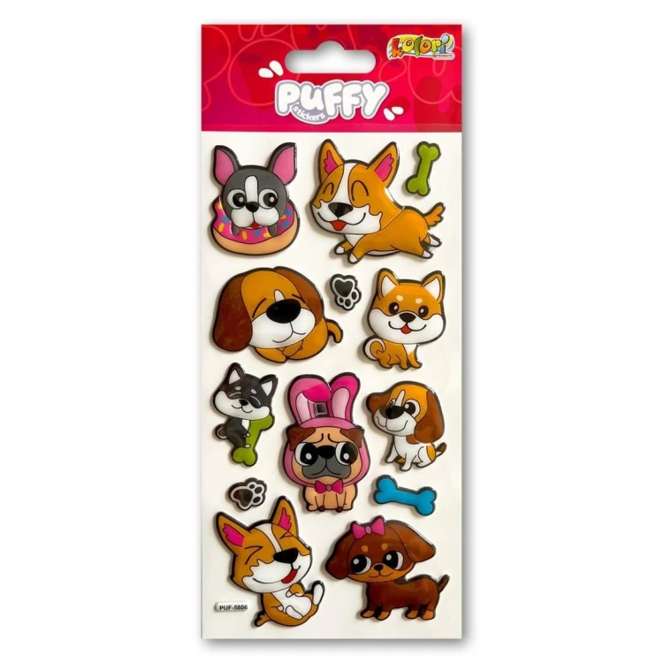 Naklejki puffy Dogs, Penmate