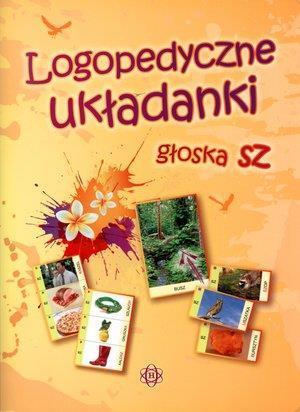 Logopedyczne układanki głoska sz teczka
