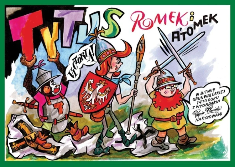 Tytus, Romek i A'Tomek w bitwie grunwaldzkiej 1410
