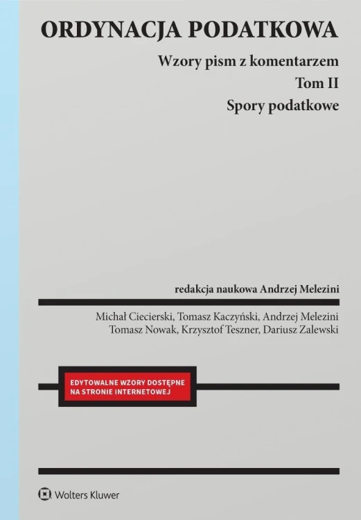 Ordynacja podatkowa T.2 Spory podatkowe