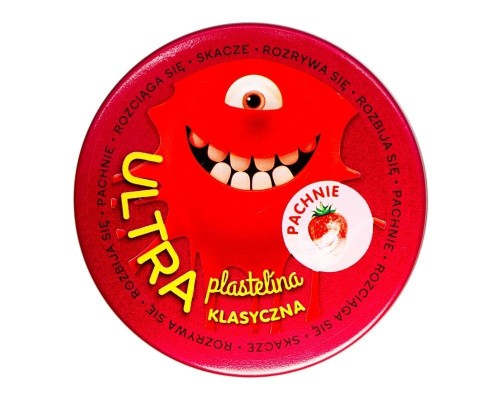 Ultra Plastelina Pachnąca klasyczna czerwona, EPEE