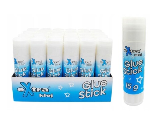 Klej w sztyfcie 15g (24szt), eXtra klej