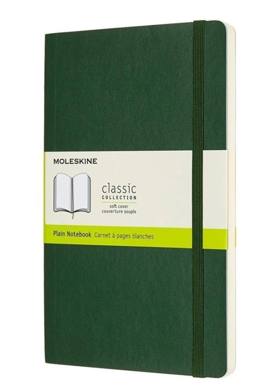 Notes 19x25 Myrtle Green MOLESKINE, Moleskine